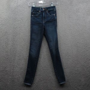 We The Free‎ High Rise Skinny Jeans Raw Hem Womens 24